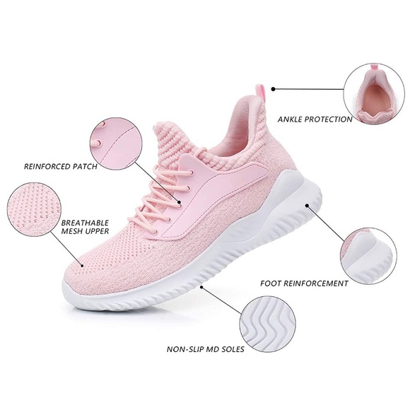 Slip On Memory Foam Lightweight Mesh Shoes - Picture 2 of 6